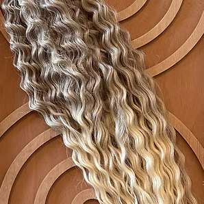 Ash to Warm Blonde Ombre
